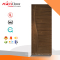 Commerical exterior wooden fire proof and sound proof door in China